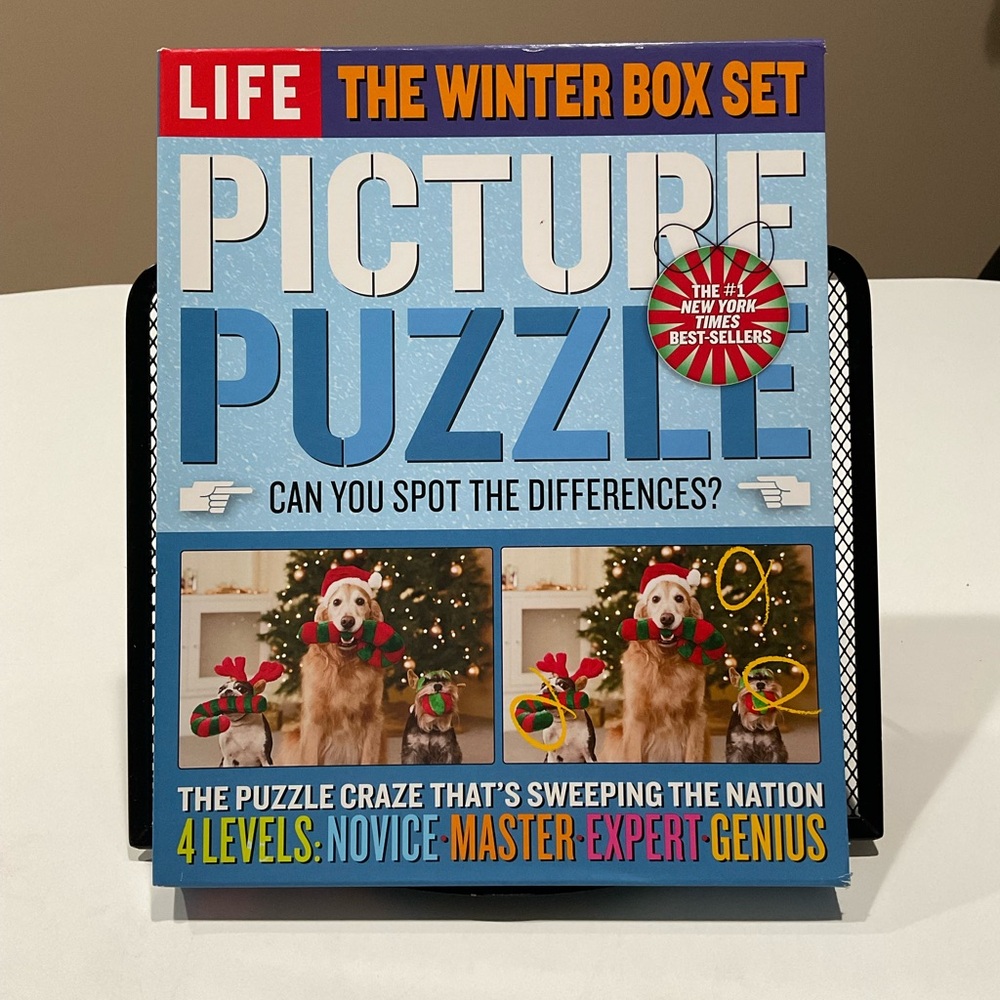 ❤️❤️❤️ NWT Box Set of Two Big Picture Puzzle Books